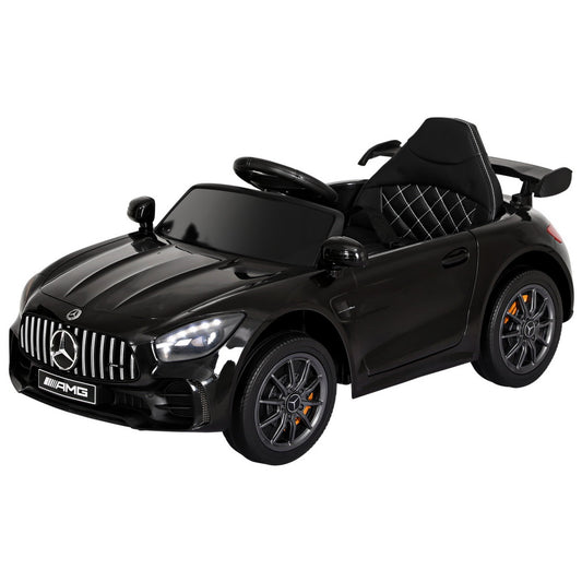 Kids Ride On Car Mercedes-Benz AMG GTR Electric Toy Cars 12V Black
