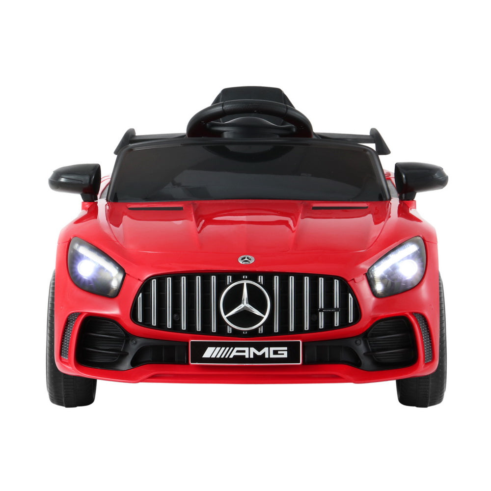 Kids Ride On Car Mercedes-Benz AMG GTR Electric Toy Cars 12V Red